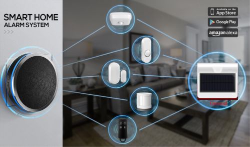 Diamond Smart TUYA WiFi Home Security Alarm System 
